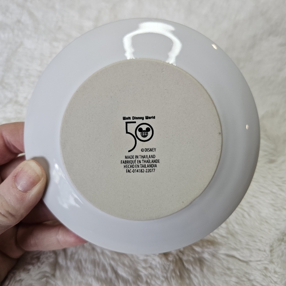 Walt Disney World Trinket Tray 50th Anniversary 5" Bowl Plate Dish 2021 - Picture 9 of 12